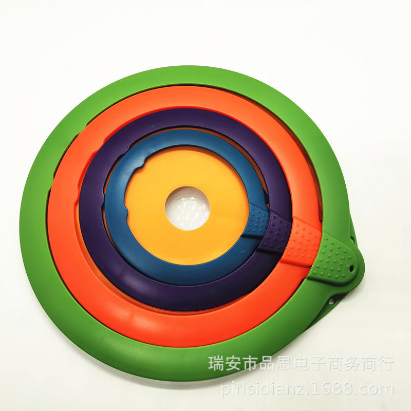 エラスティック食品カバー｜再利用できる密閉フタ・ボウル＆鍋用シリコンリッド 5枚セット