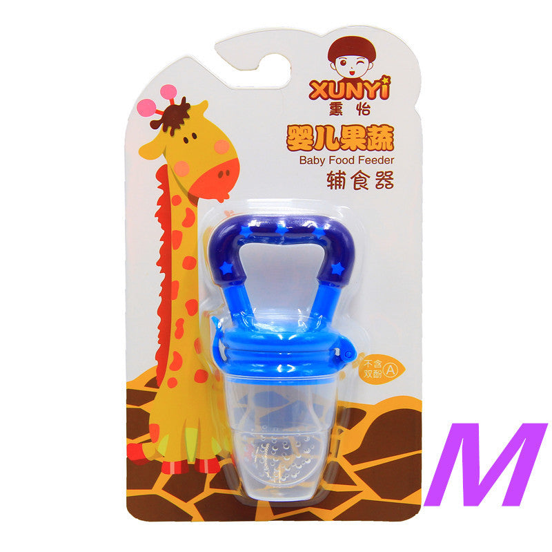 シリコン製ベビーおしゃぶりフィーダー｜果物・野菜用離乳食サポート