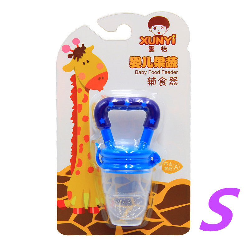 シリコン製ベビーおしゃぶりフィーダー｜果物・野菜用離乳食サポート