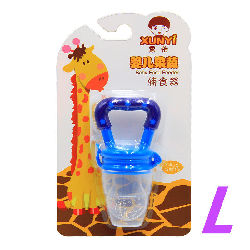 シリコン製ベビーおしゃぶりフィーダー｜果物・野菜用離乳食サポート