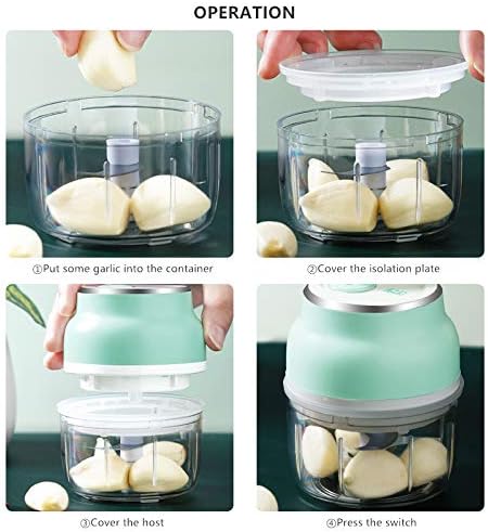 電動ミニにんにくグラインダー｜コードレス小型フードプロセッサー・ガーリックマッシャー