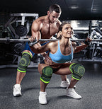 通気性スポーツ膝サポーター｜ナイロン製3Dコンプレッション・保温＆ズレ防止設計