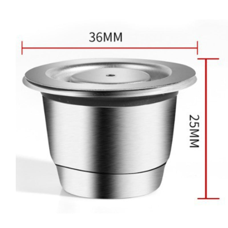 互換性カプセルフィルター｜Nescafé対応・繰り返し使えるステンレスコーヒーカプセル