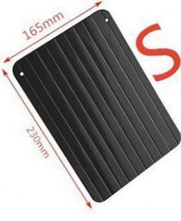 忘れても安心！超高速解凍プレート｜自然解凍より圧倒的に早いエコ＆安全な解凍板