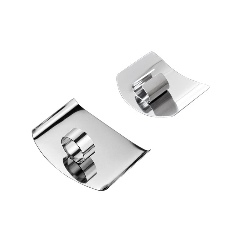 ステンレス製フィンガーガード ｜切傷防止・サイズ調節可能・キッチン用安全プロテクター