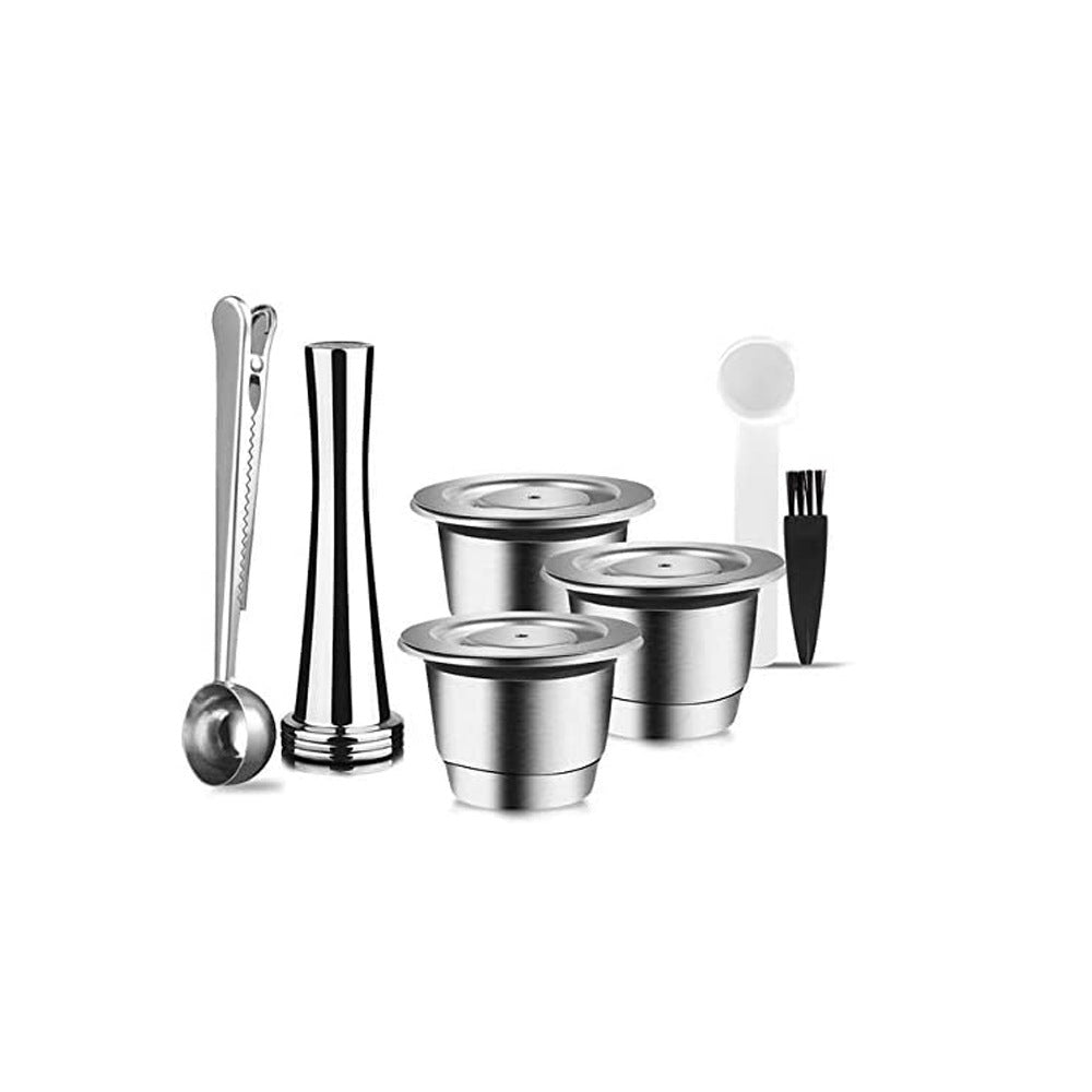 互換性カプセルフィルター｜Nescafé対応・繰り返し使えるステンレスコーヒーカプセル