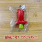 フルーツ＆野菜用ヘタ取りクリップ｜いちご・パイナップル・トマト対応 ステンレスキッチンツール