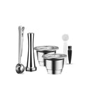 互換性カプセルフィルター｜Nescafé対応・繰り返し使えるステンレスコーヒーカプセル